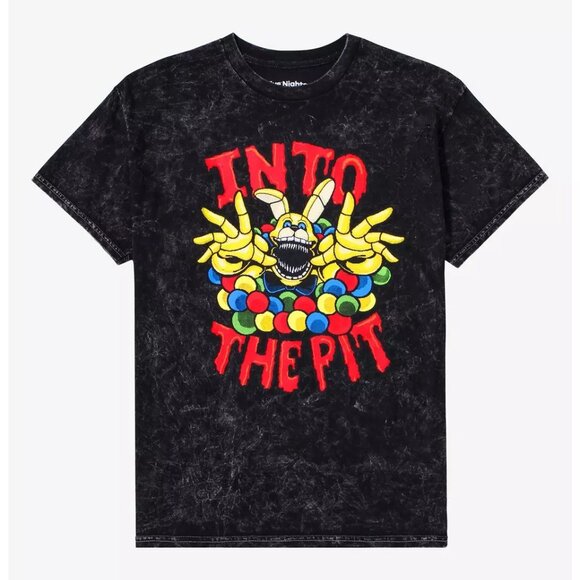 Five Nights At Freddy's: Into The Pit Mens Spring Bonnie Shirt New - Picture 1 of 4